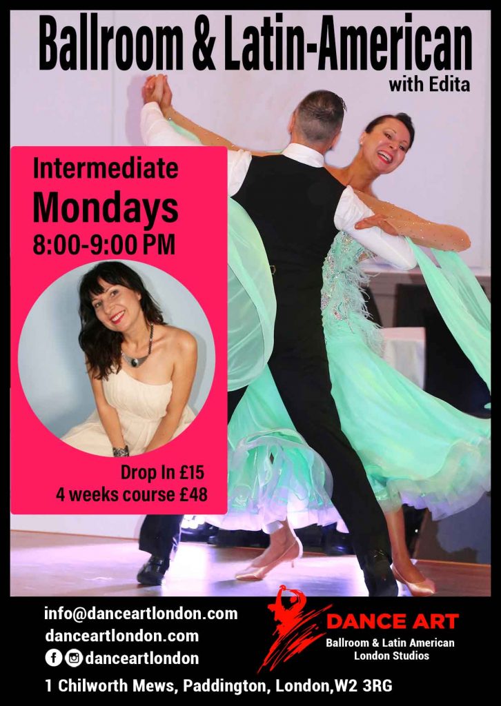 Intermediate ballroom with Edita